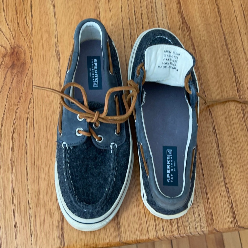 Sperry’s men’s Bahamas wool and leather sneaker